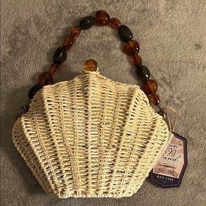 Sun n’ Sand Woven Seashell Bag